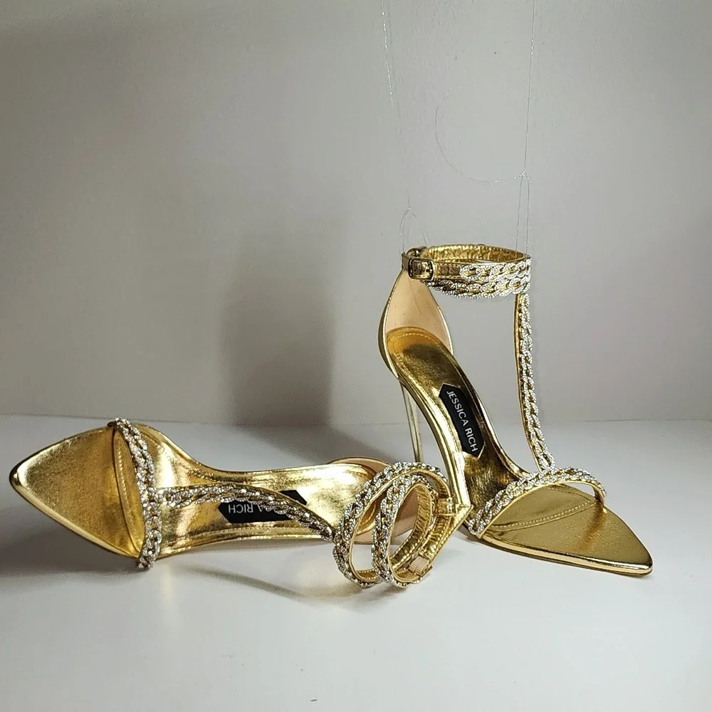 Jessica Rich luxe sandal gold - Picture 6 of 9